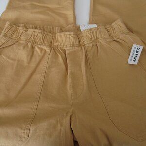 Old Navy Women’s High-Waisted Pulla Utility Pants Sandstorm Size M